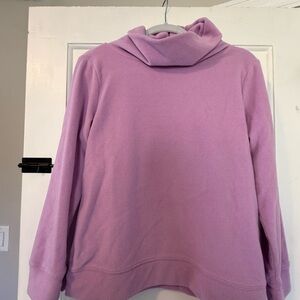 Talbots Lavender Cowl Neck Sweater